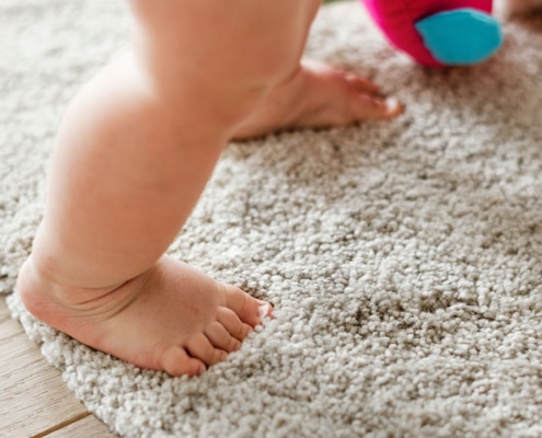 Adorable Baby Carpet Cleaning Sydney