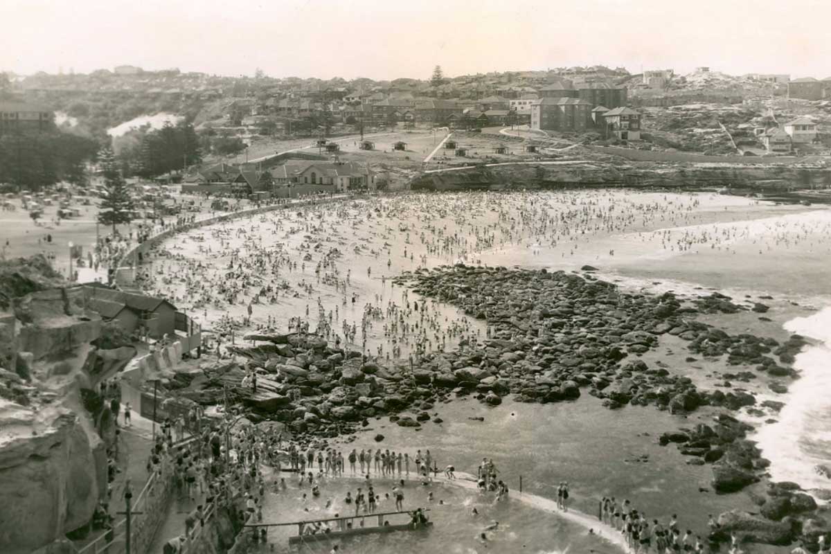 Bronte Beach in 1908