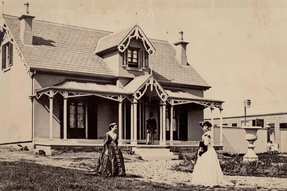 Burwood Circa 1870 Residence of Eugene Dominique Nicolle