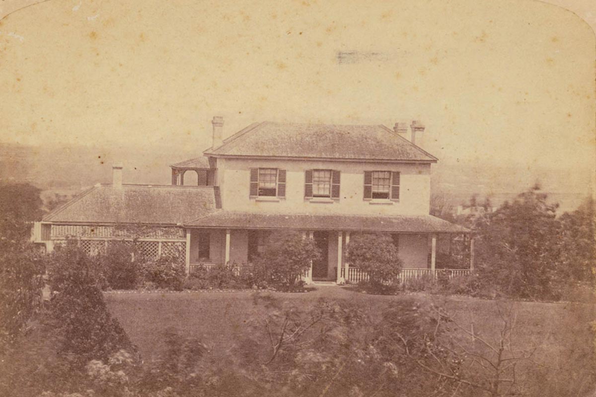 Newtown Lodge Circa 1862